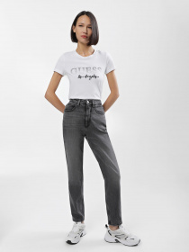 Джинсы мом GUESS Authentic Grey 9' модель W2YA21.D4QD2;AUGR Фото