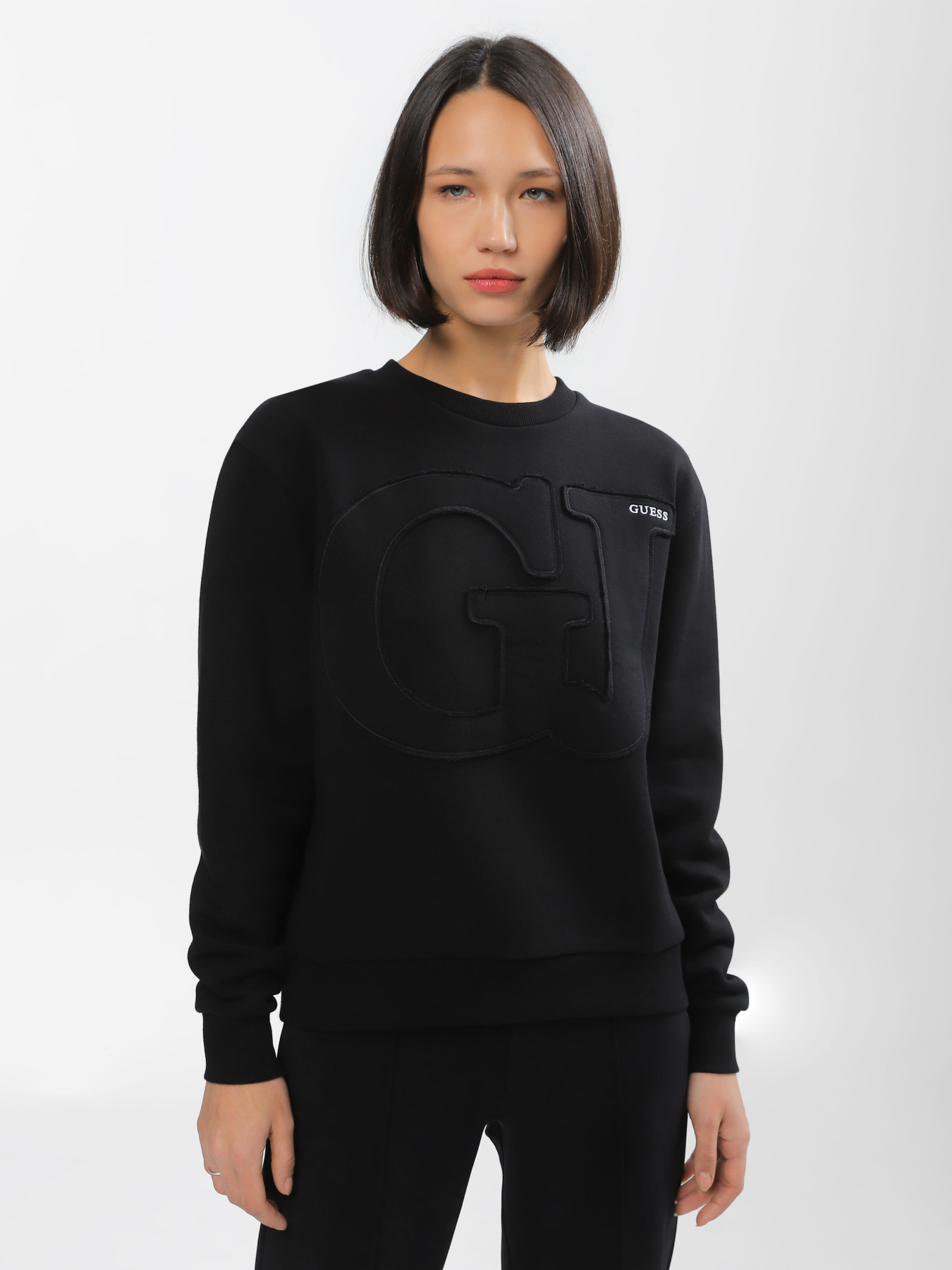 Свитшот GUESS модель V3BQ11.KBXX1;JBLK Фото