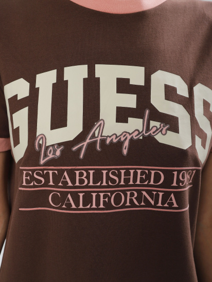 Футболка GUESS Allegra Ss T-Shirt модель V3BI03.J1314;A103 — фото 3 - INTERTOP