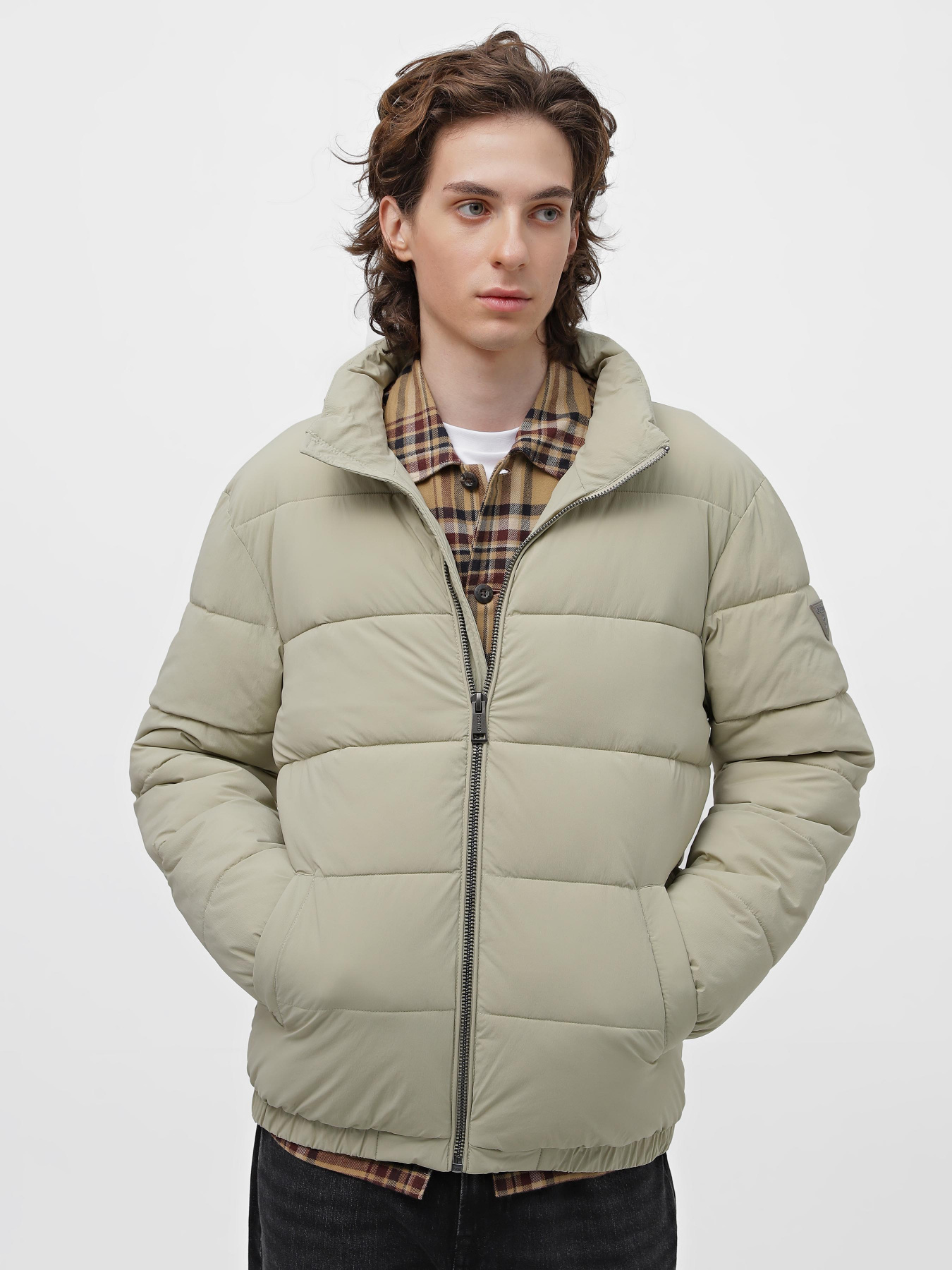 Демисезонная куртка GUESS модель M3BL18.WFOU2;G8DK Фото