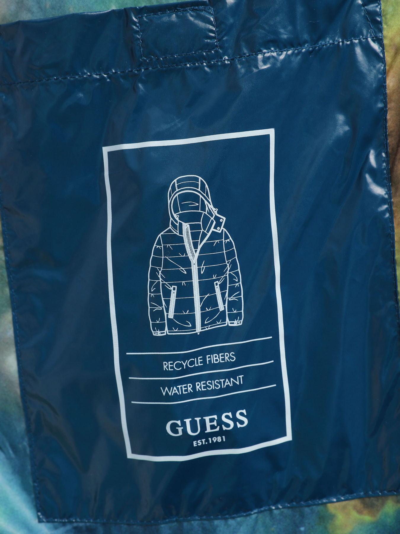 Демисезонная куртка GUESS Liquid Puffa модель M3BL27.WFP42;G7M3 Фото