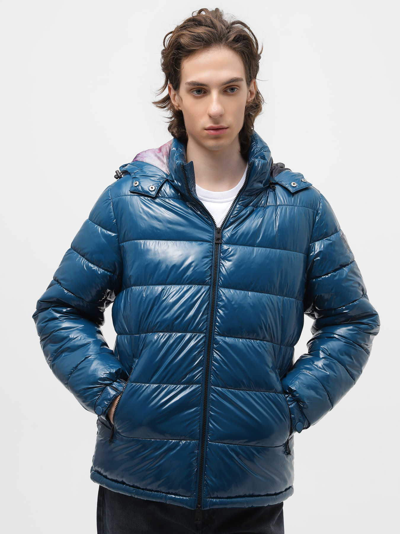 Демисезонная куртка GUESS Liquid Puffa модель M3BL27.WFP42;G7M3 Фото