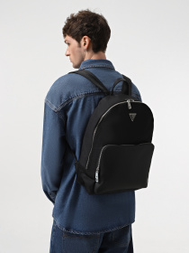 Повседневный рюкзак GUESS Certosa Nylon Eco Backpack модель HMECRN.P3406;BLA Фото