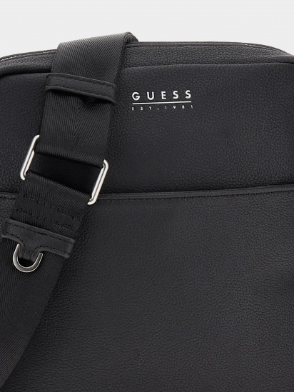 Крос-боді GUESS Fidenza Top Zip Crossbody Flat модель HMFIDA.P3458;BLA — фото 4 - INTERTOP