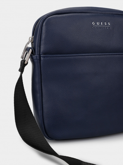 Крос-боді GUESS Fidenza Top Zip Crossbody Flat модель HMFIDA.P3458;BLU — фото 4 - INTERTOP