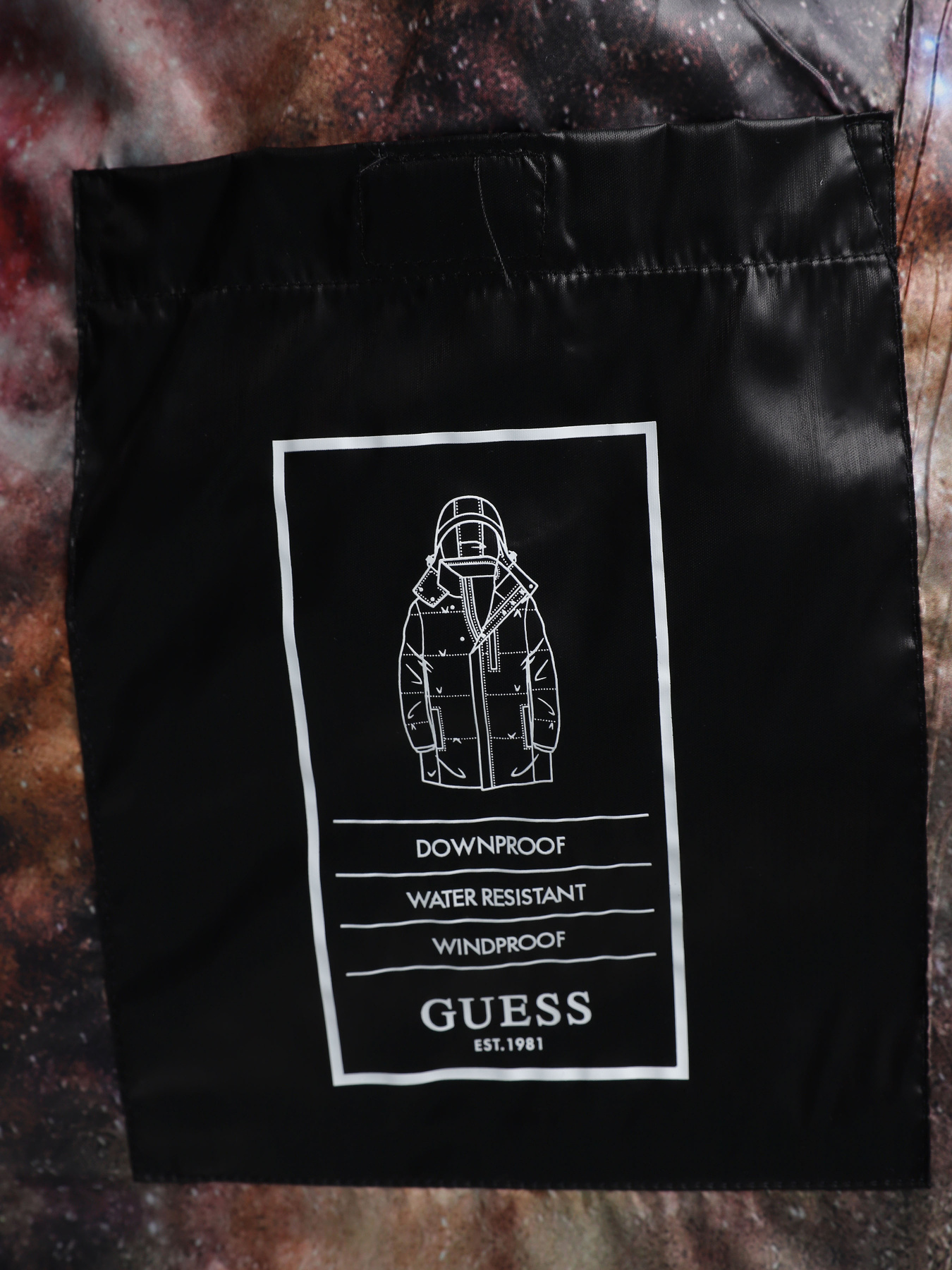 Зимова куртка GUESS модель M3BL28.WFP50;JBLK Фото