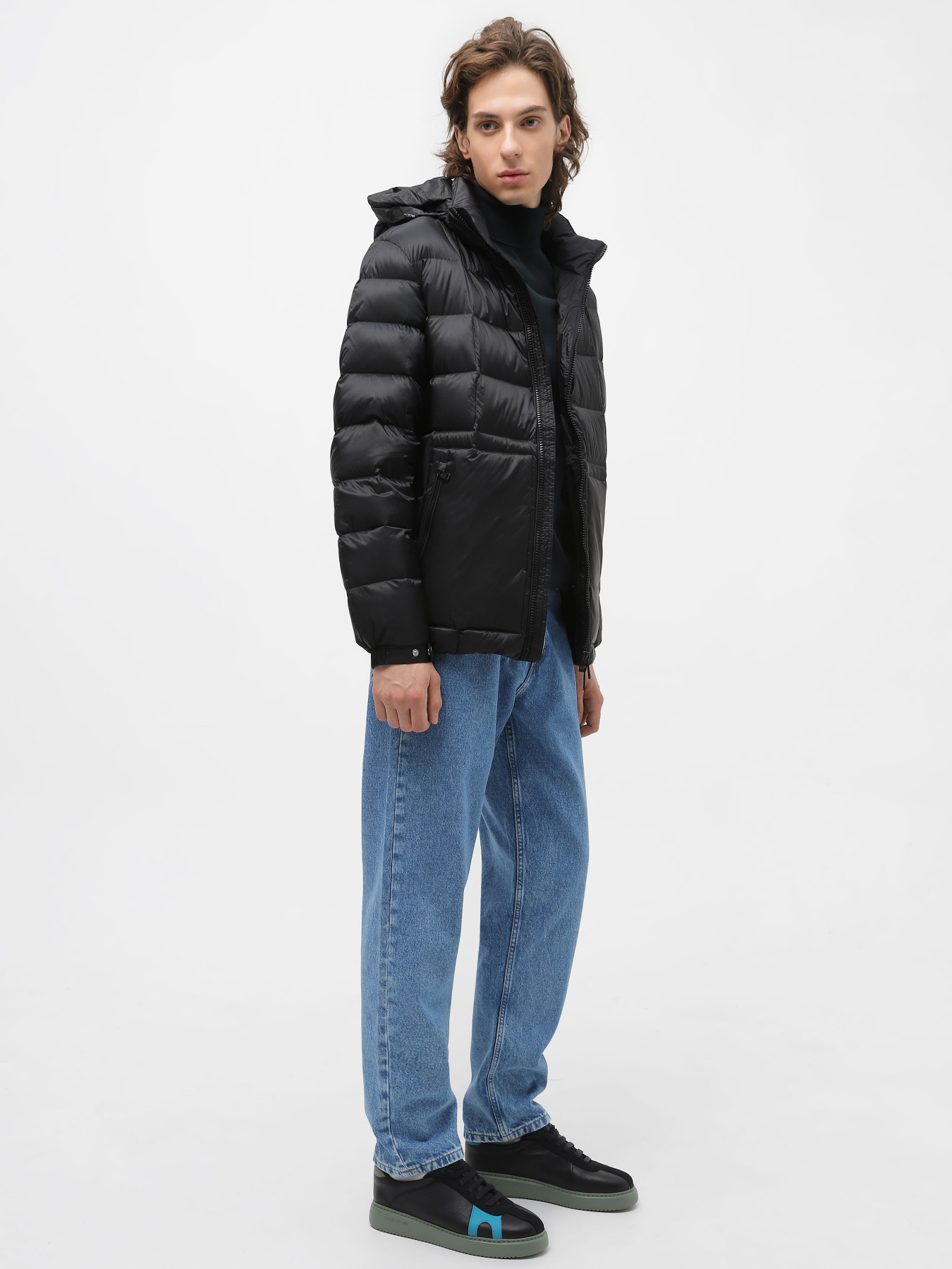 Демісезонна куртка GUESS модель M3BL36.WF4F0;JBLK Фото