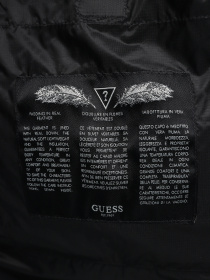 Демісезонна куртка GUESS модель M3BL36.WF4F0;JBLK Фото