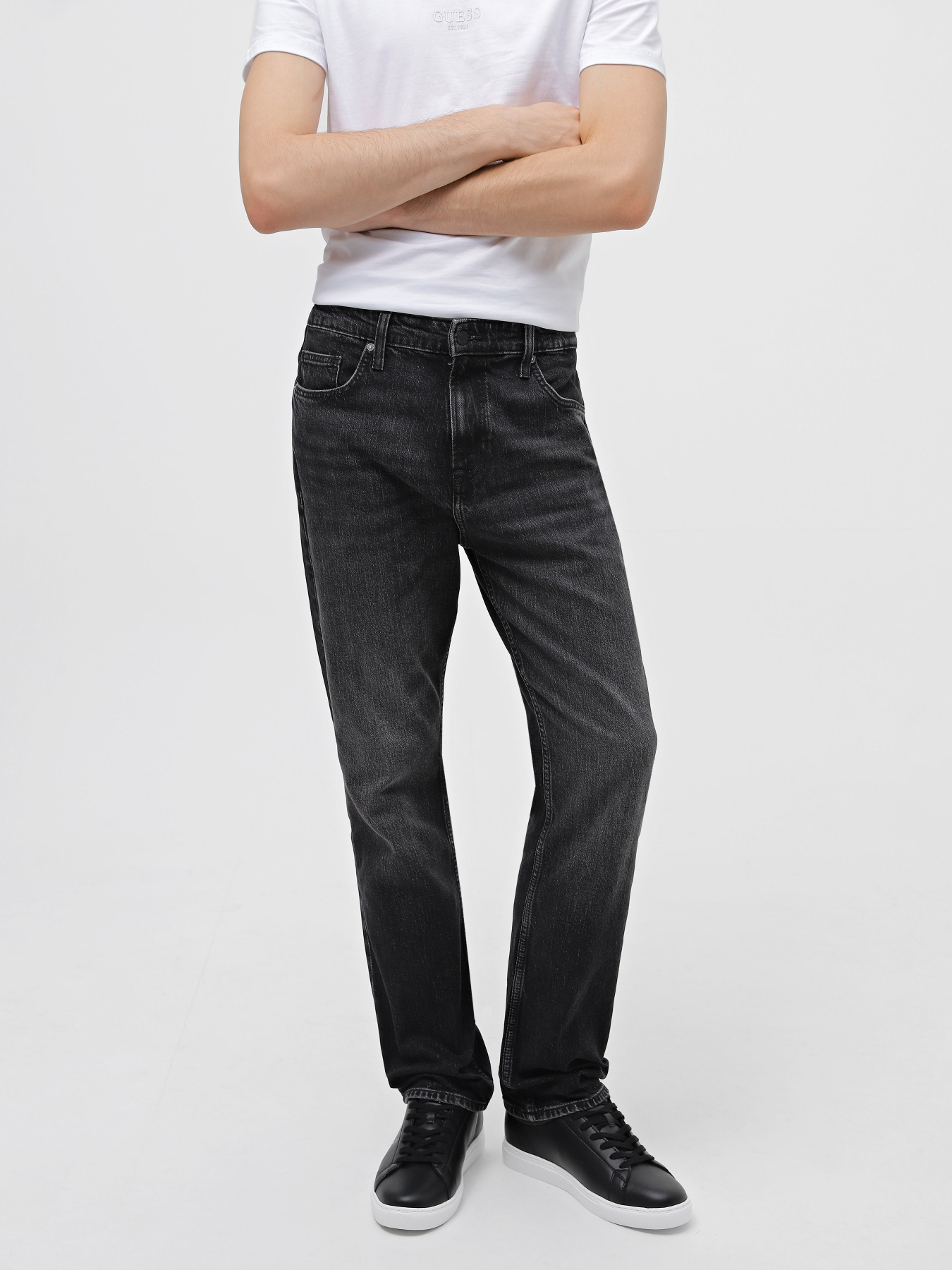 Прямые джинсы GUESS модель M3BA31.D55S1;REBS Фото