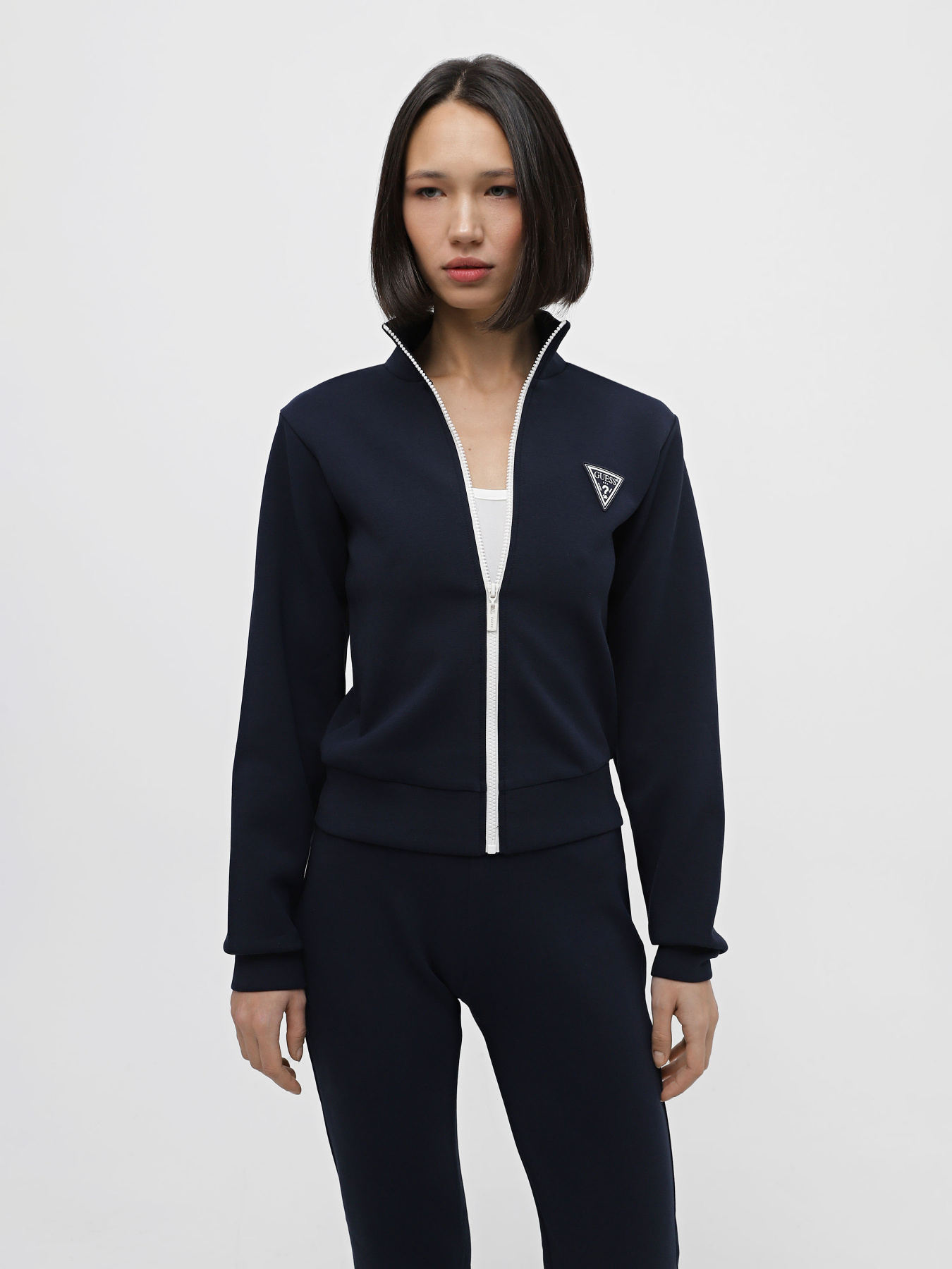 Свитшот GUESS Ann Half модель V3BQ12.KBCK2;A71W Фото