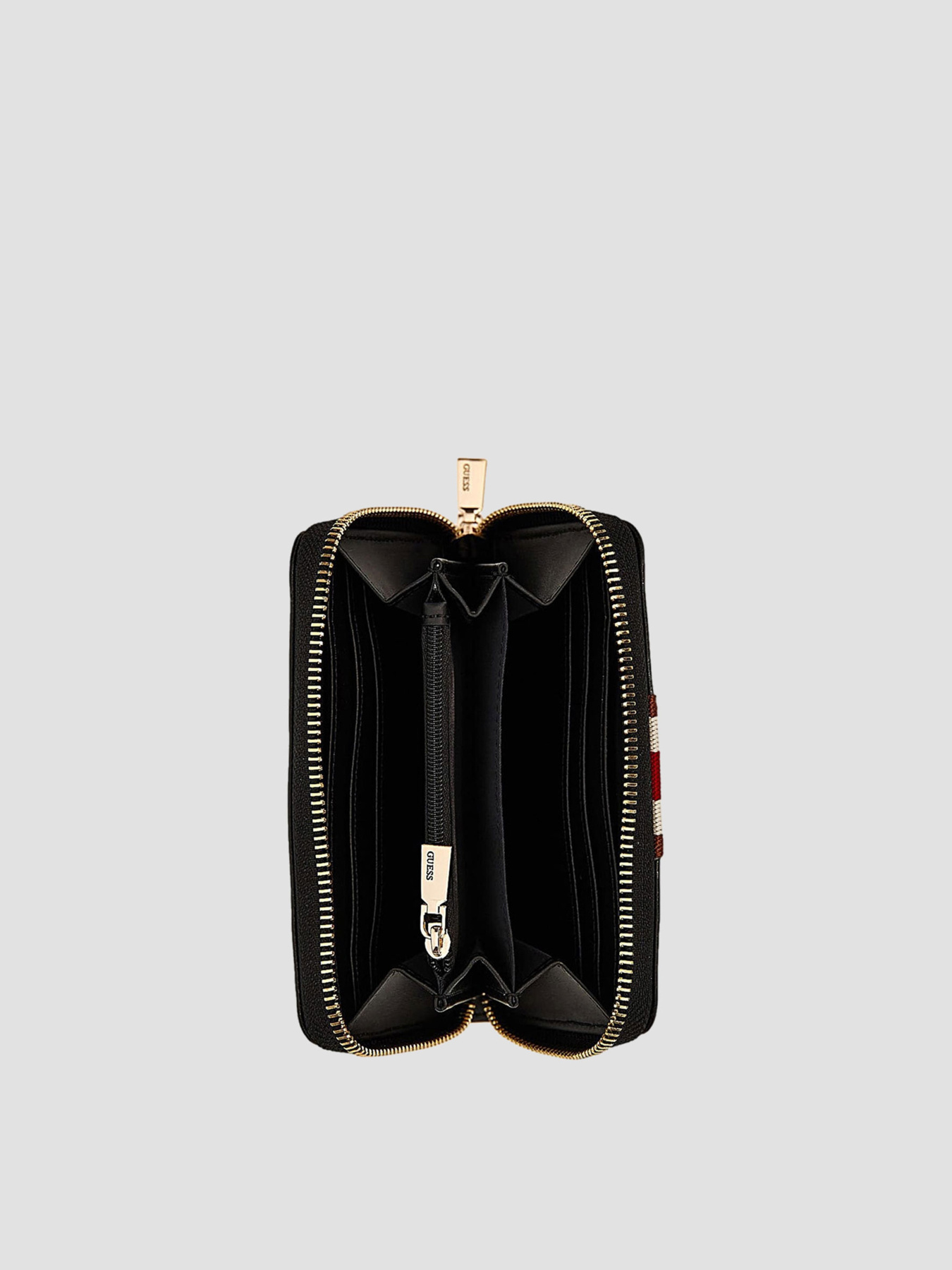 Гаманець GUESS Nelka Slg Medium Zip Around модель SWVG93.07400;BLA Фото