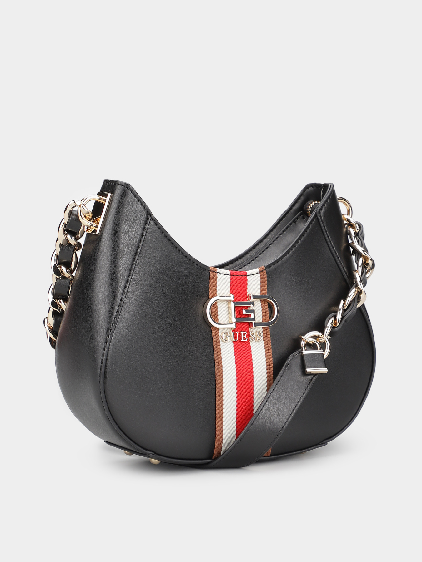 Хобо GUESS Nelka Top Zip Crossbody модель HWVG93.07120;BLA Фото