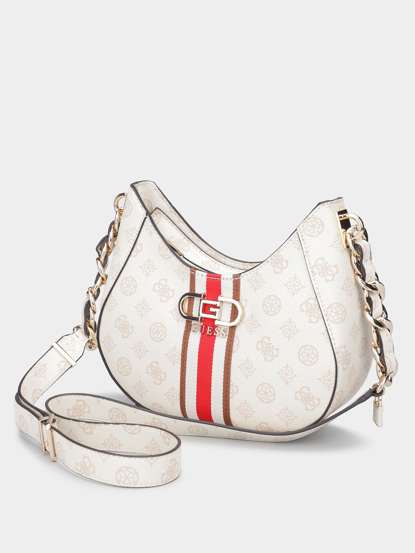 Хобо GUESS Nelka Top Zip модель HWPG93.07120;CRG Фото