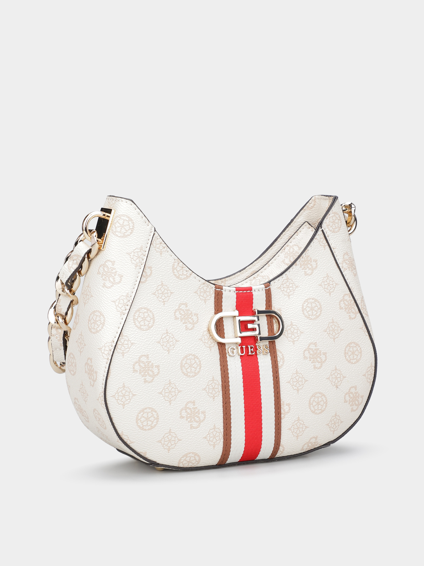 Хобо GUESS Nelka Top Zip модель HWPG93.07120;CRG Фото