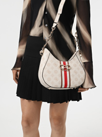 Хобо GUESS Nelka Top Zip модель HWPG93.07120;CRG Фото