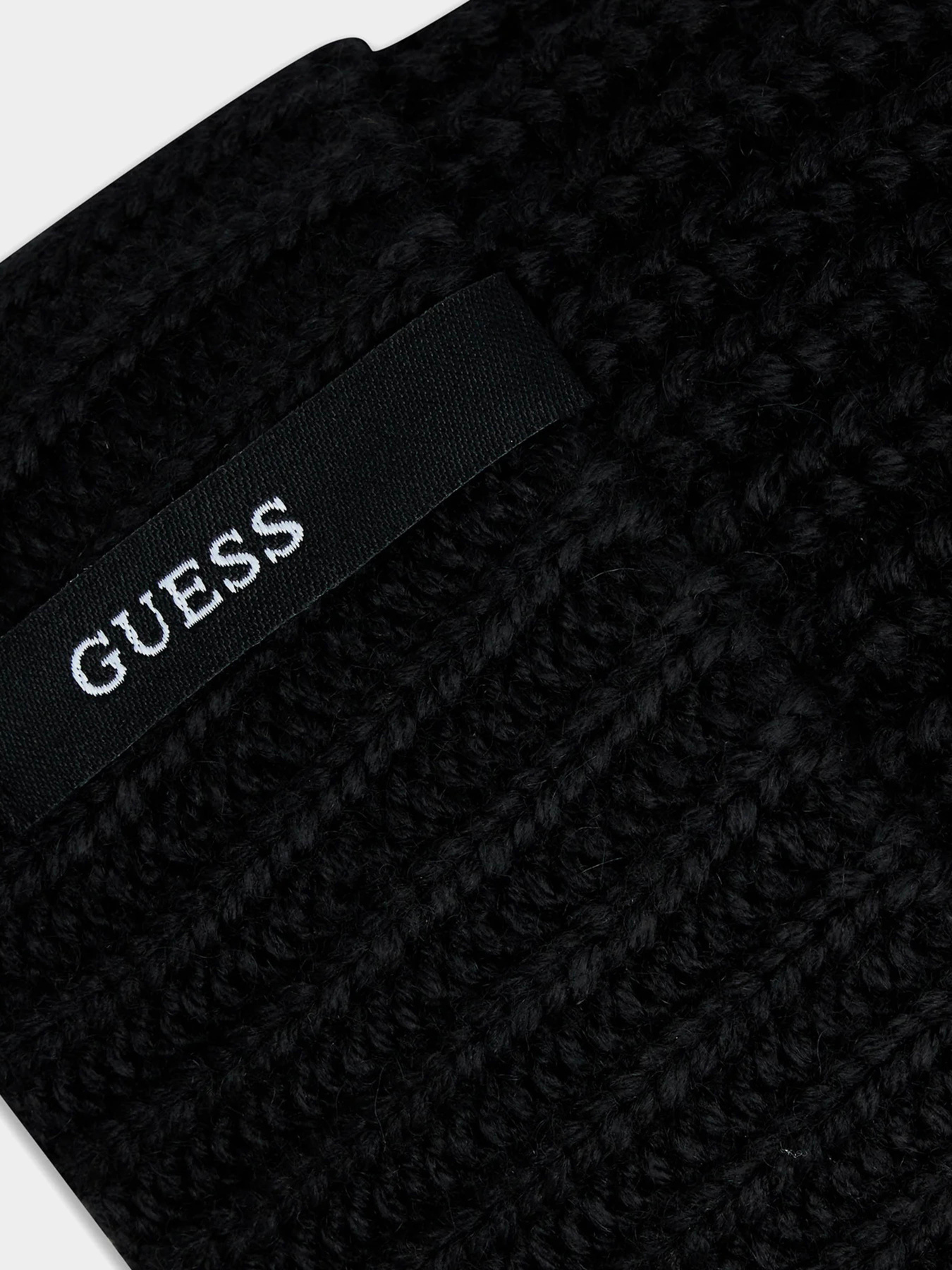 Шапка GUESS Not Coordinated Headwear модель AM5025.POL01;BLA Фото
