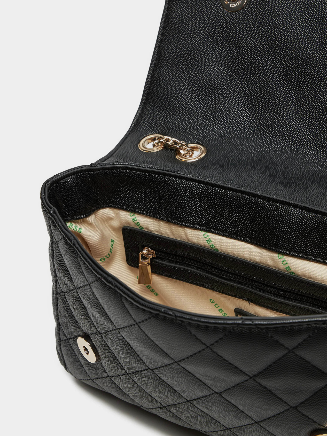 Кросс-боди GUESS Eco Carly модель HWEQG9.50921;BLA Фото