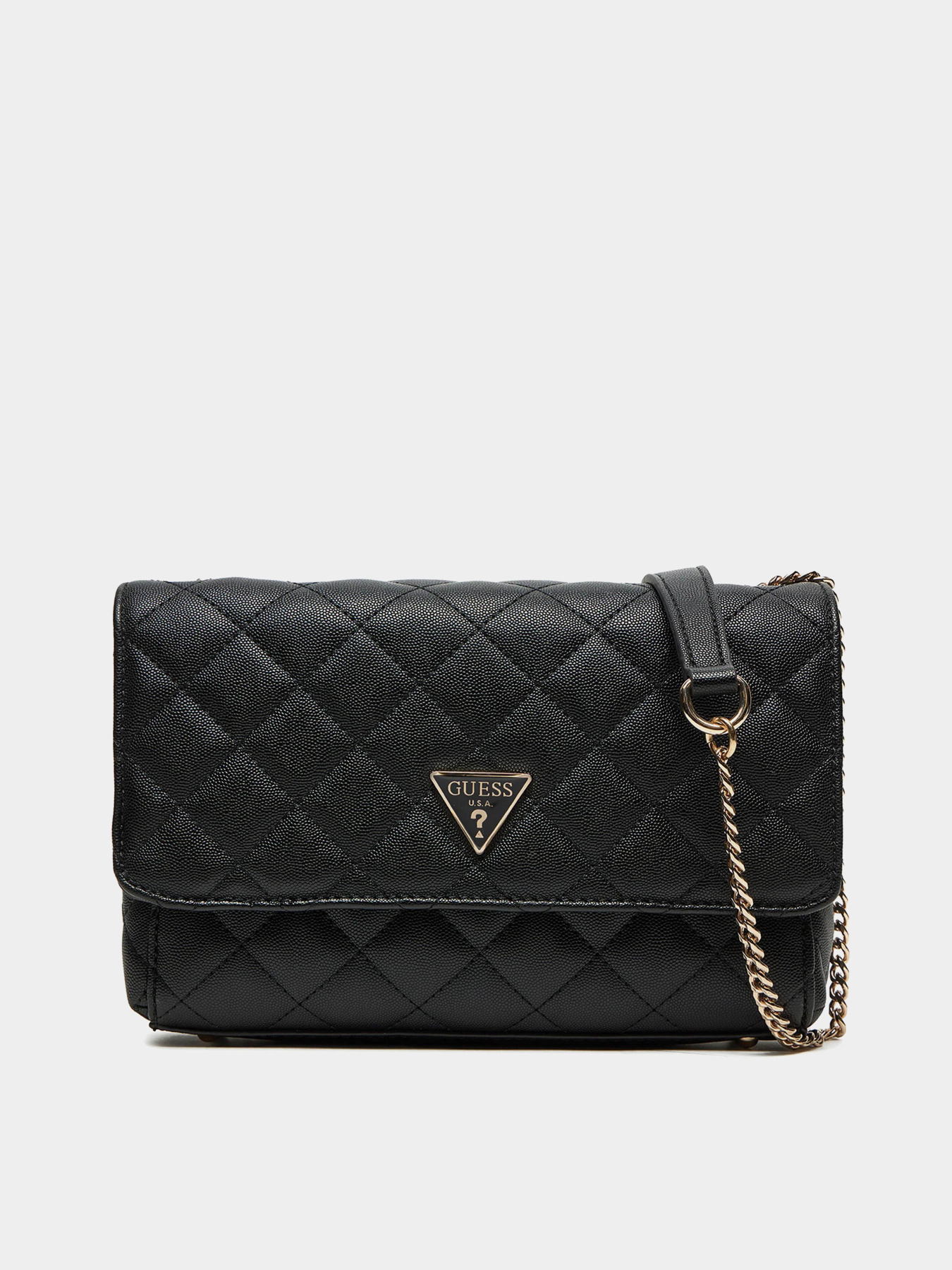 Кросс-боди GUESS Eco Carly модель HWEQG9.50921;BLA Фото