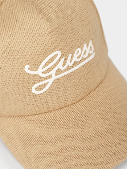 Кепка GUESS Baseball Cap модель AW5182.WOL01;BEI — фото 3 - INTERTOP