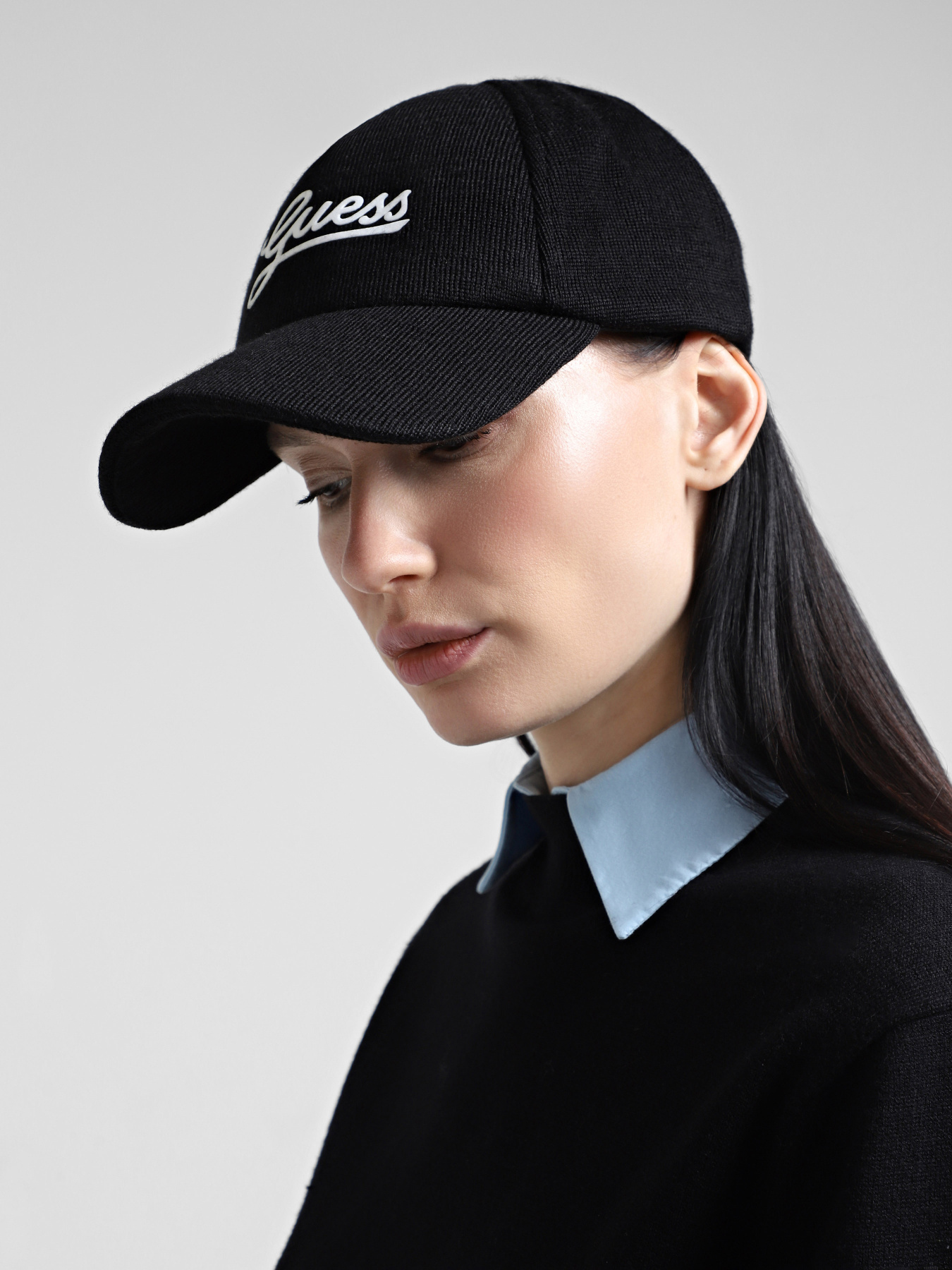 Кепка GUESS Baseball Cap модель AW5182.WOL01;BLA Фото