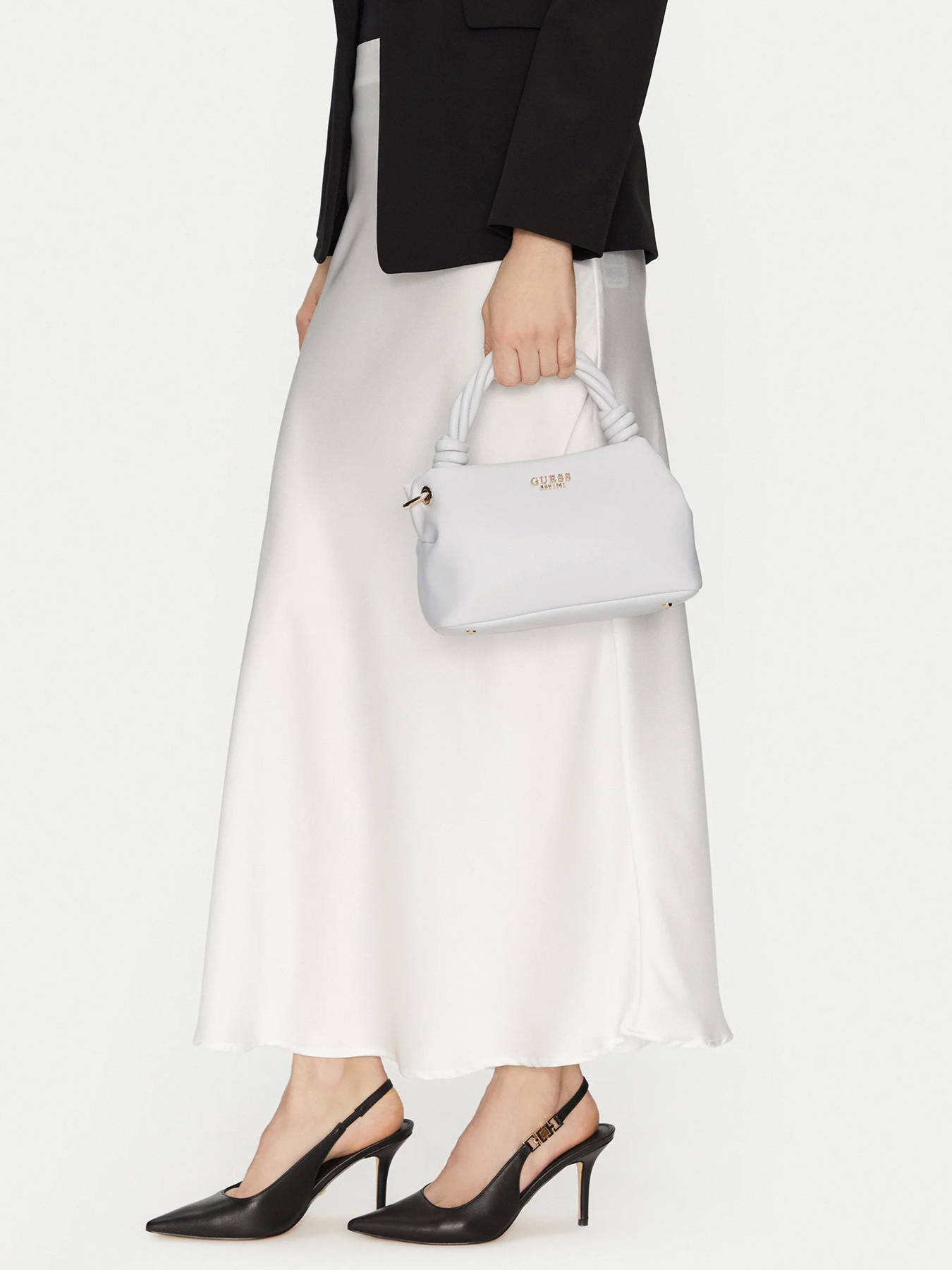 Сумка GUESS Sansa модель HWNG84.76110;WHI Фото