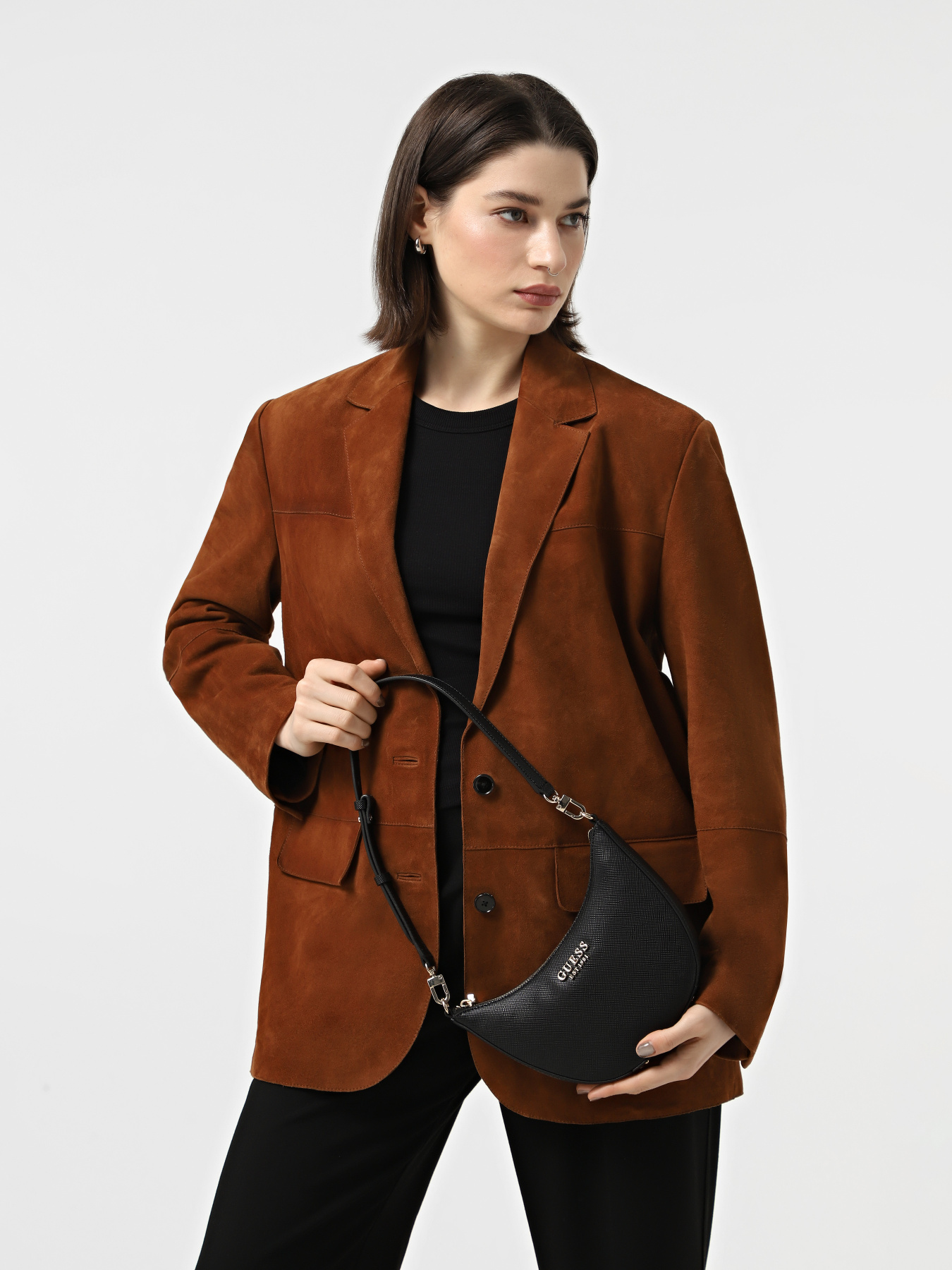 Крос-боді GUESS Fedana модель HWZG96.43720;BLA Фото