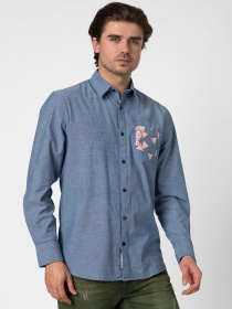 Сорочка GUESS Sunset модель M0YH20-WD3W0-FYE7 Фото