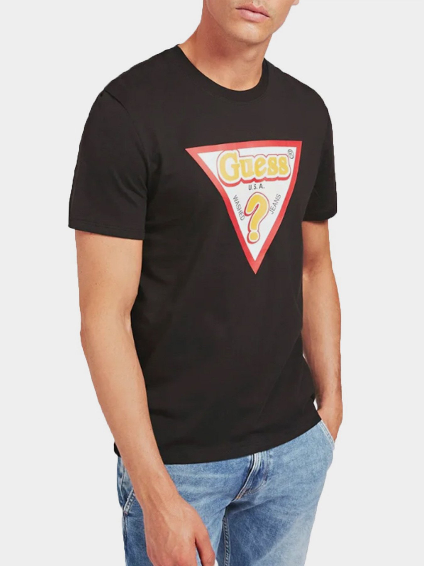 Футболки і поло GUESS модель M0YI91-I3Z00-JBLK Фото