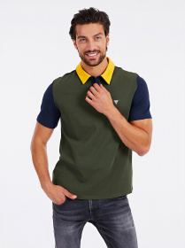 Поло с коротким рукавом GUESS модель M0YP9A-K9WI1-F87C Фото