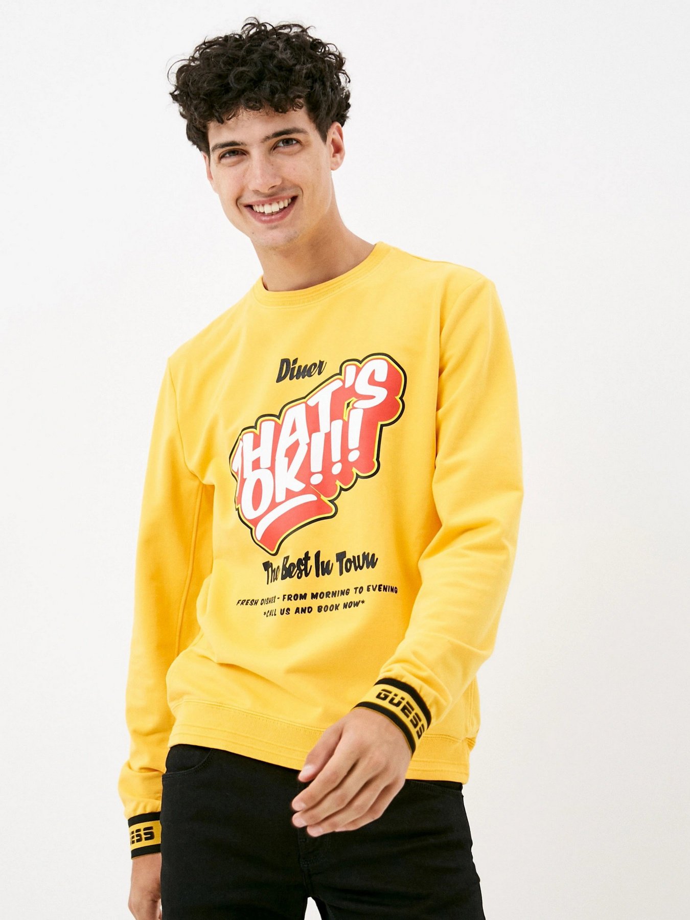 Свитшот GUESS модель M0YQ51-K92C0-G294 Фото