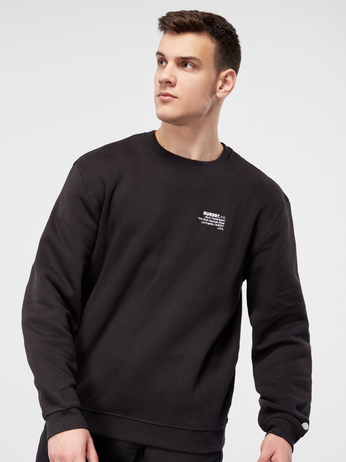 Свитшот GUESS модель M0YQ55-K9V31-JBLK Фото