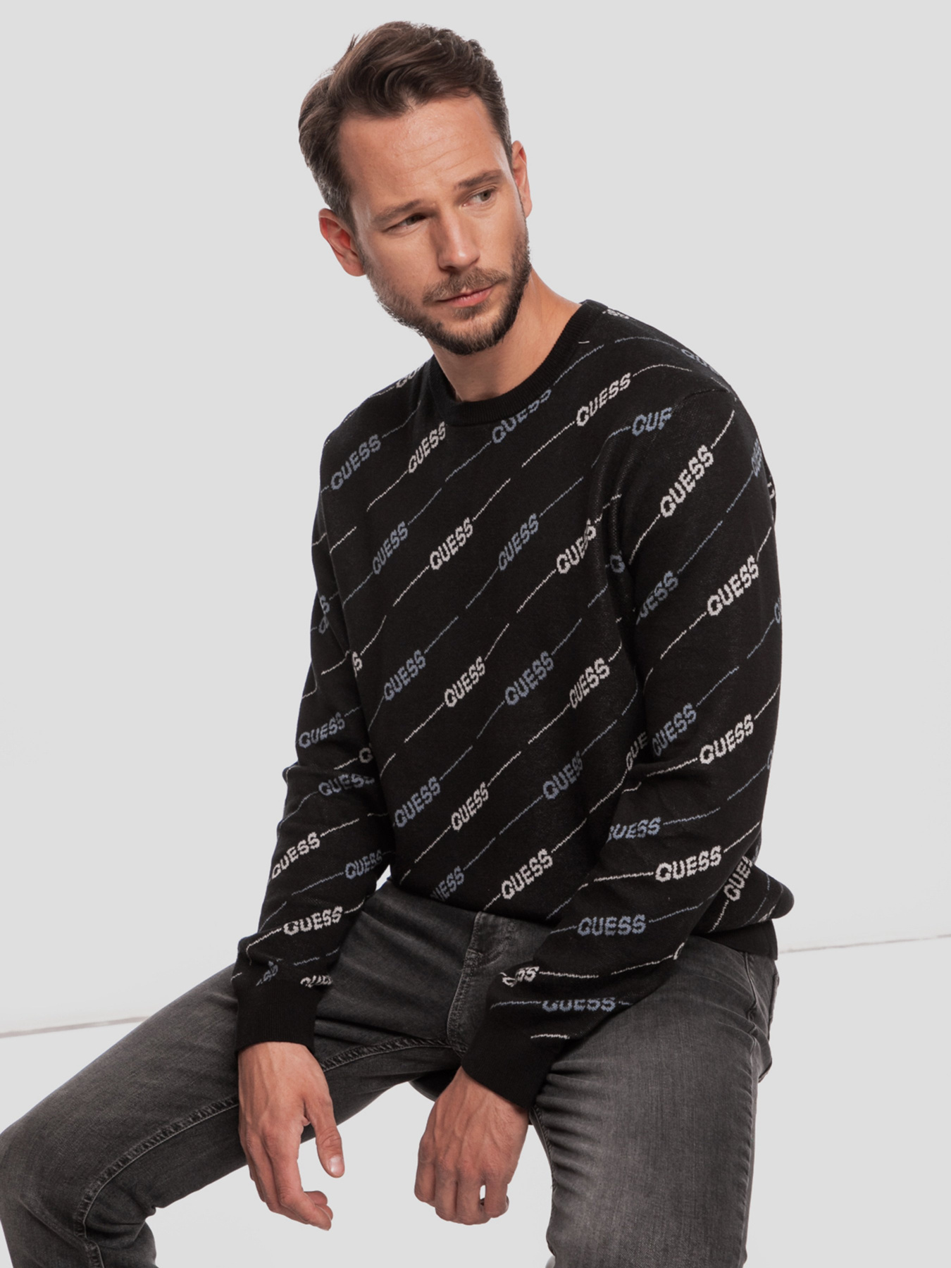 Пуловер GUESS модель M0YR58-Z2O90-F93S Фото