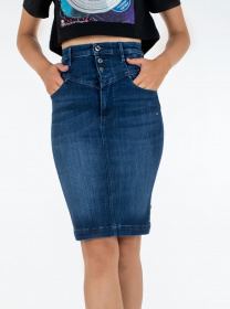 Юбки GUESS модель W0YD65-D42J1-HSTA Юбки GUESS модель W0YD65-D42J1-HSTA Фото