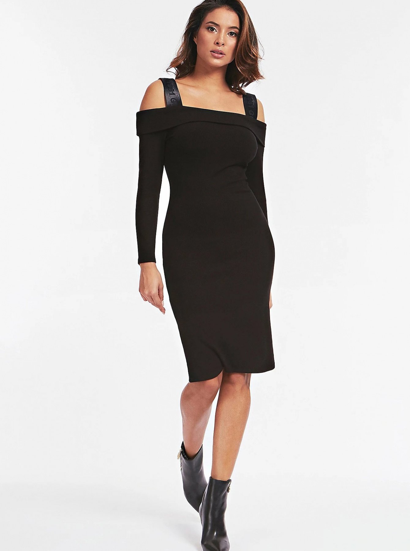 Сарафан GUESS модель W0YK76-K8RT0-JBLK Фото