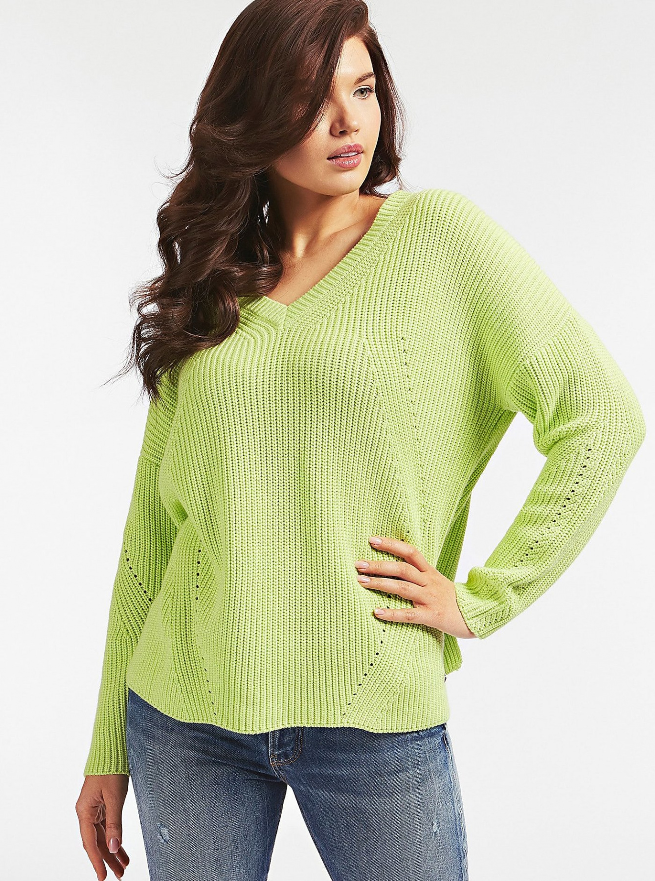 Джемпер GUESS модель W0YR98-Z2BB0-YGLW Фото