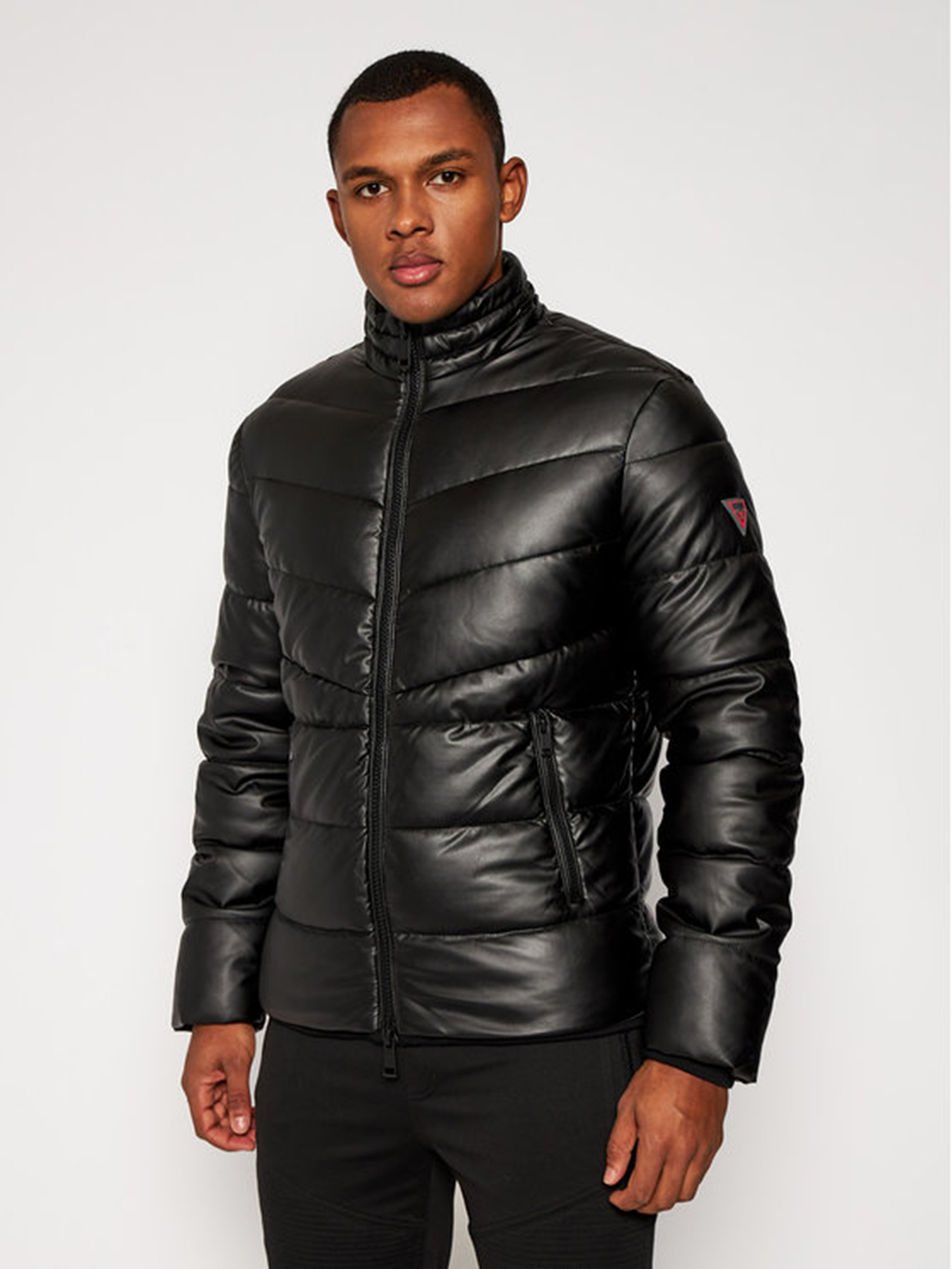 Зимняя куртка GUESS модель M0BL43-WABC0-JBLK Фото