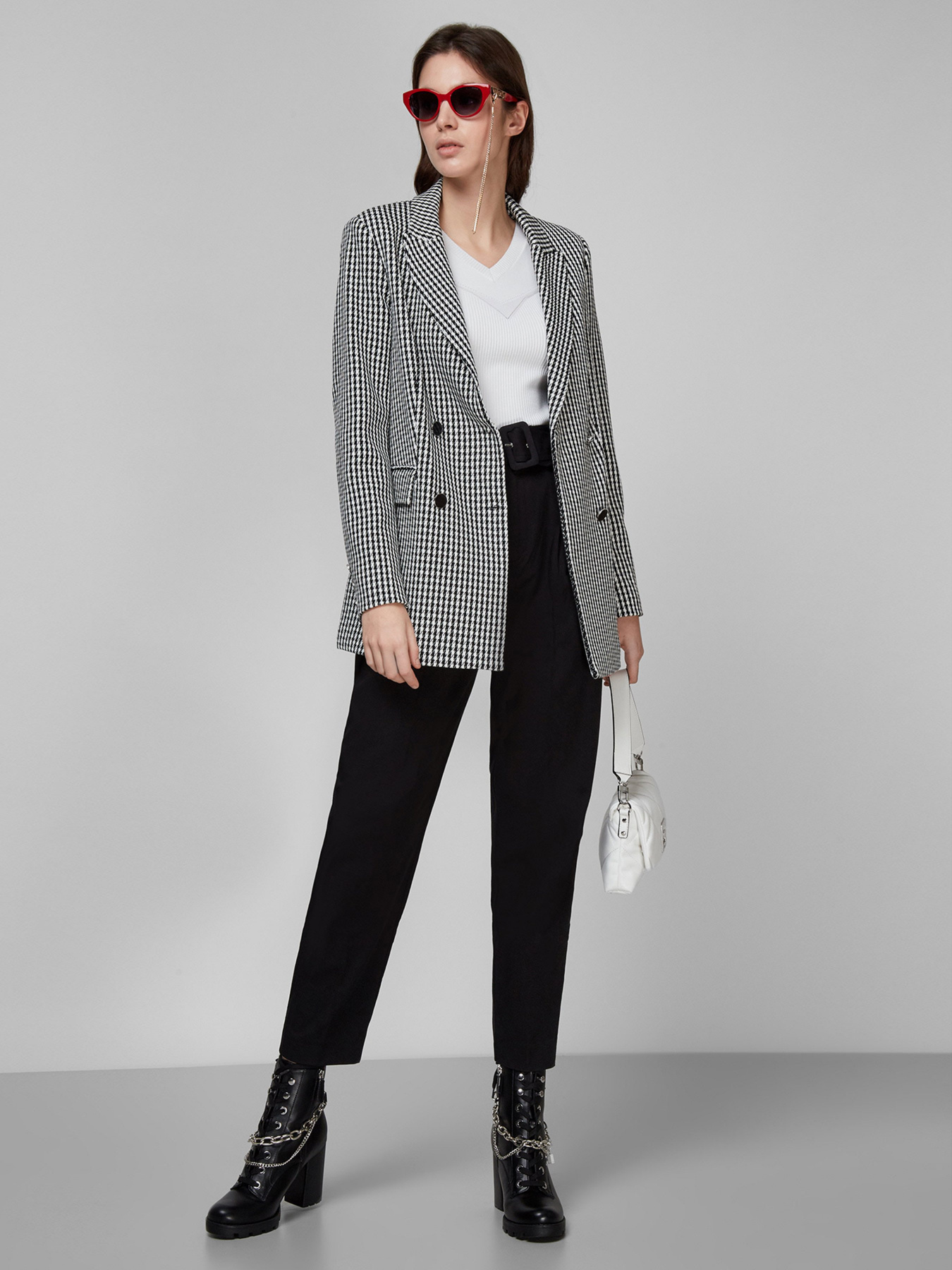 Брюки повседневные GUESS модель W1RB68-WDOK0-JBLK Фото