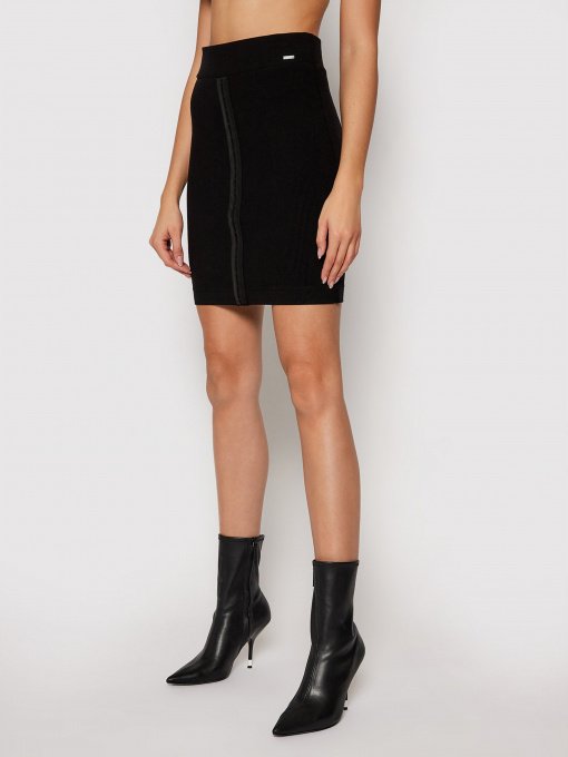Юбка мини GUESS Tulay модель W1RD04-K8RT2-JBLK Фото