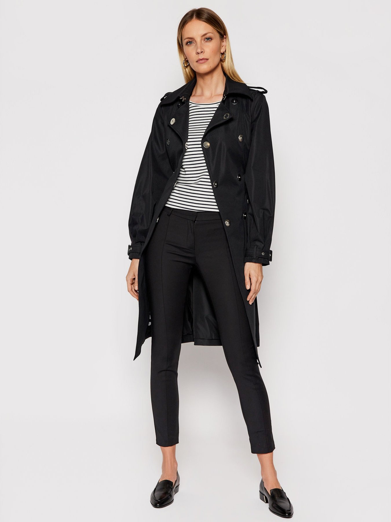 Тренч GUESS модель W1RL00-WDO40-JBLK Фото