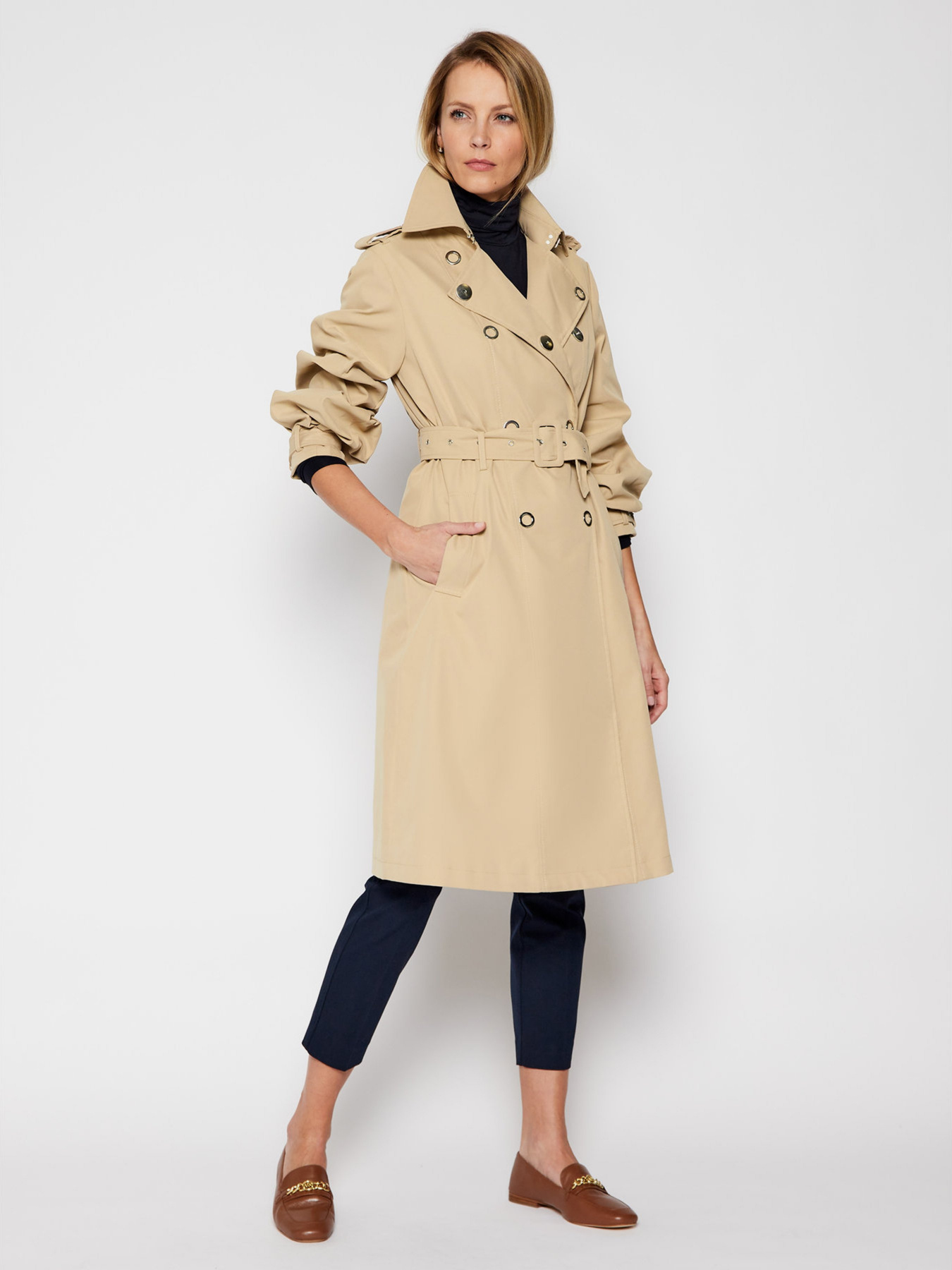 Тренч GUESS модель W1RL00-WDO40-LISW Фото