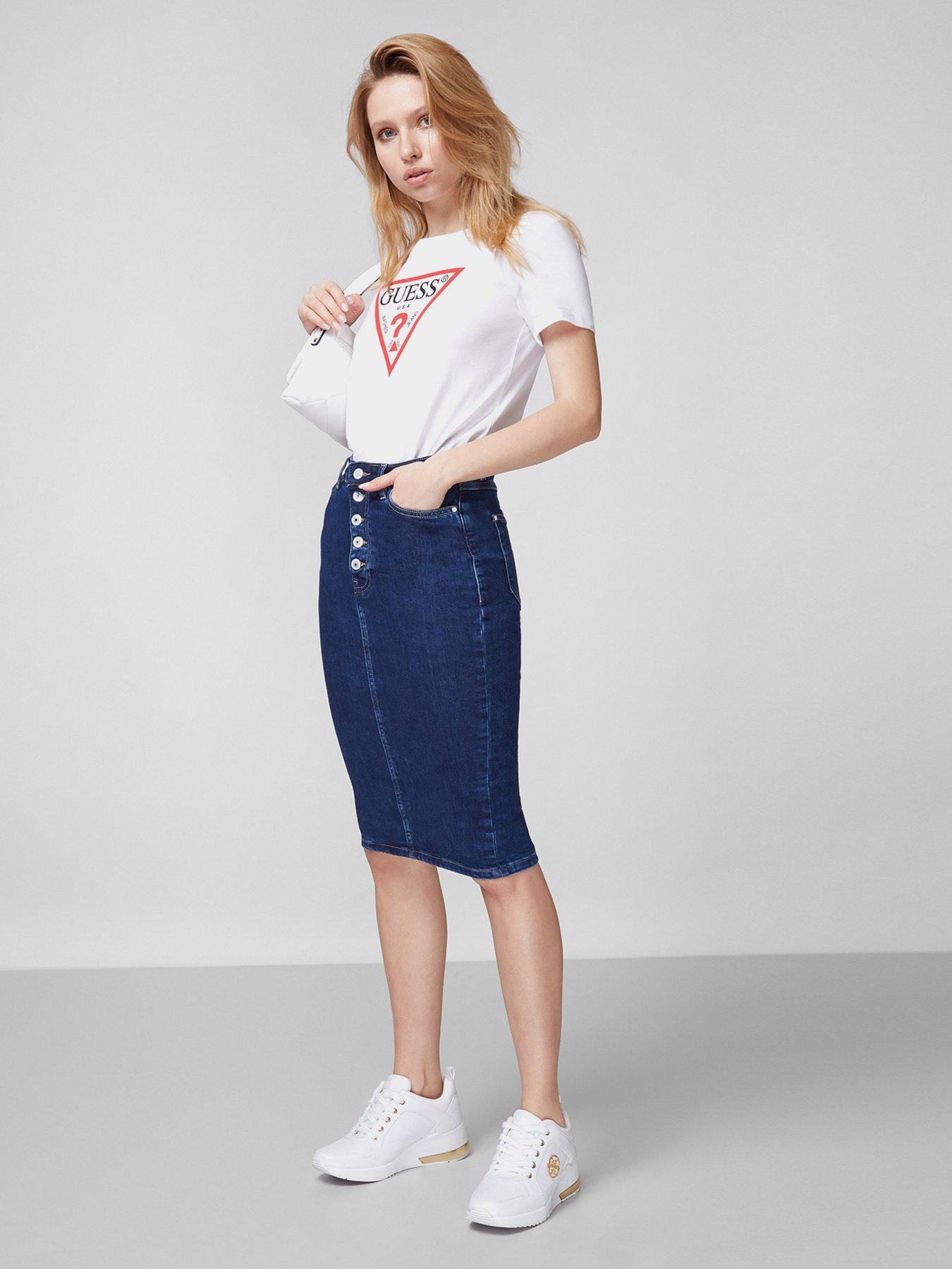 Футболки и поло GUESS модель W1RI00-I3Z11-TWHT Фото