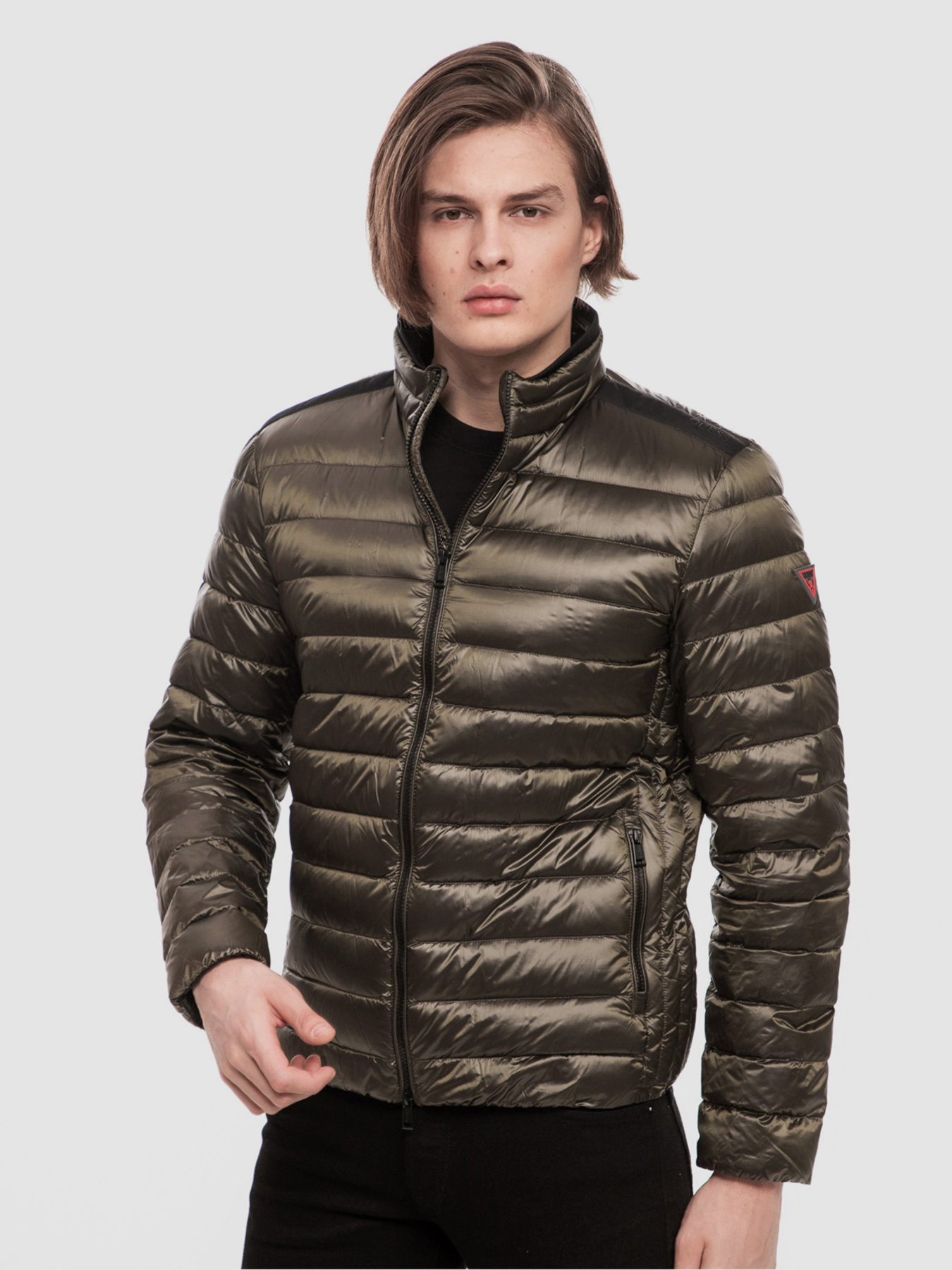 Демісезонна куртка GUESS модель M1RL47-WDQ50-G8BW Демісезонна куртка GUESS модель M1RL47-WDQ50-G8BW Фото