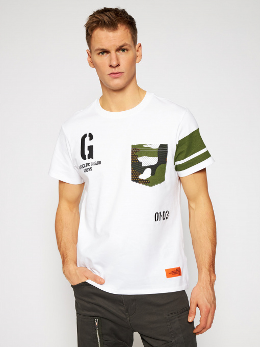 Футболка GUESS модель M1RI90-KAG00-TWHT Фото