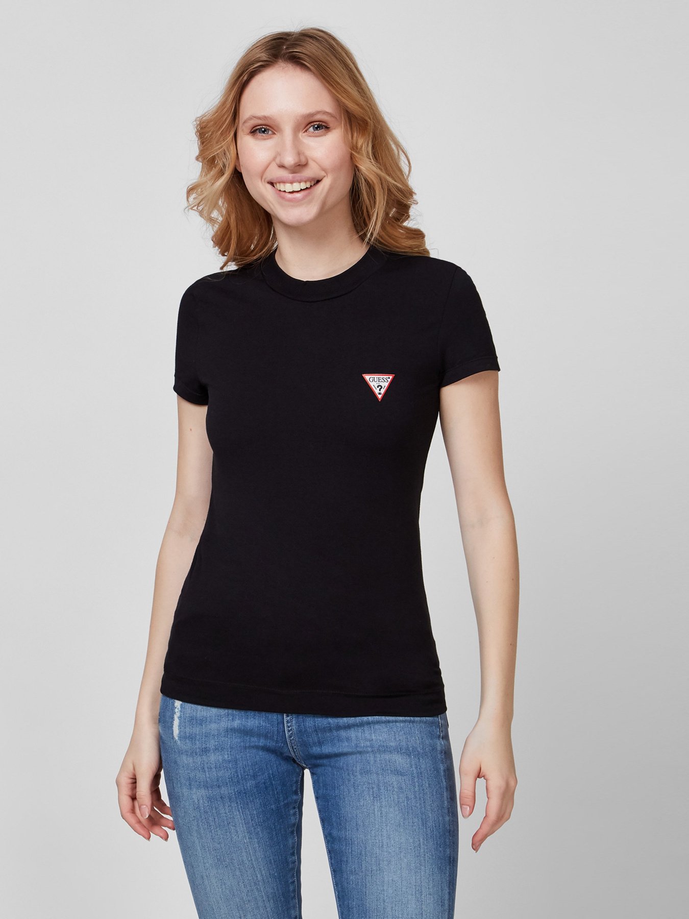 Футболки и поло GUESS модель W1RI04-J1311-JBLK Фото