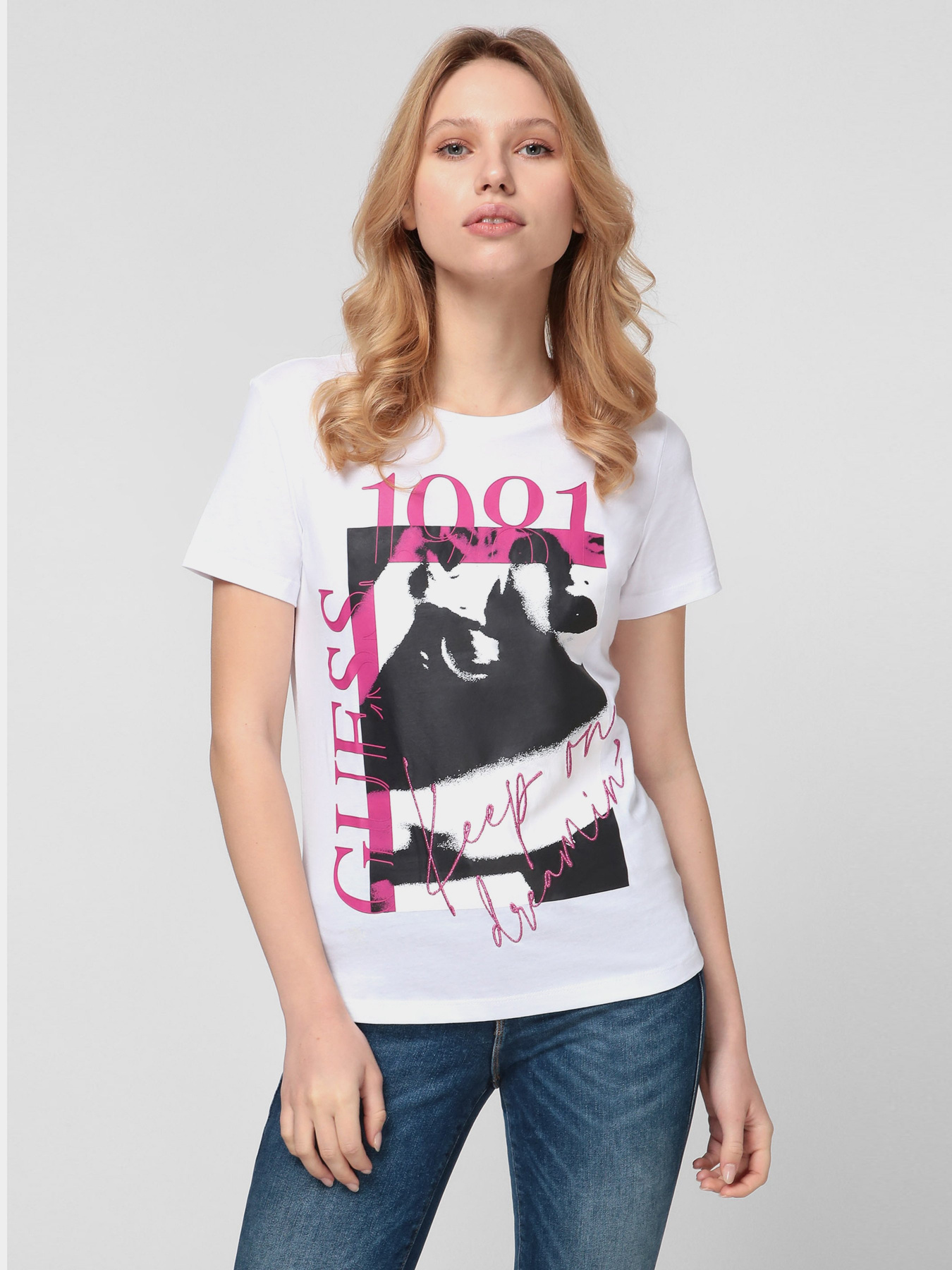 Футболки и поло GUESS модель W1RI49-I3Z00-TWHT Фото