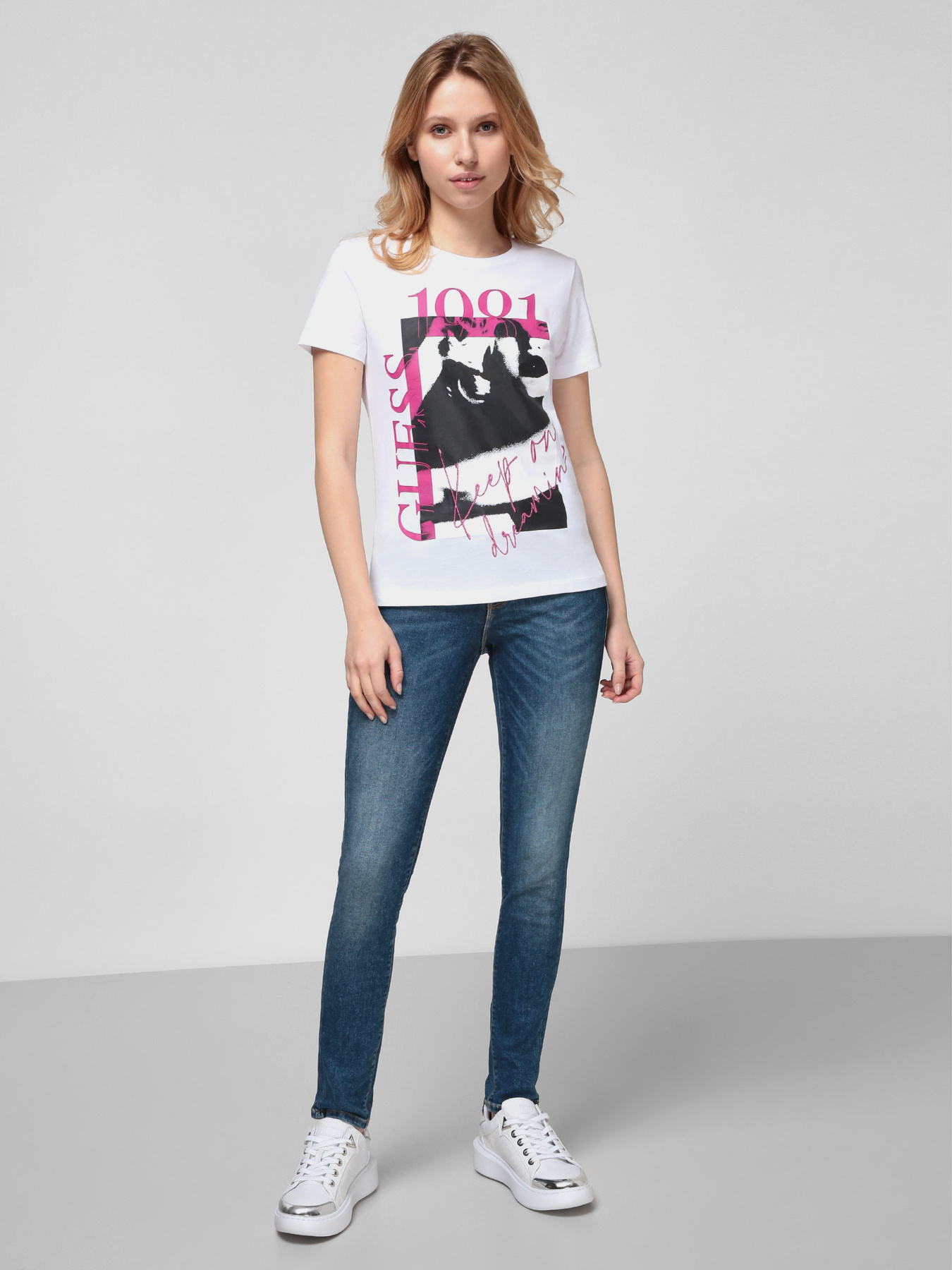 Футболки і поло GUESS модель W1RI49-I3Z00-TWHT Фото