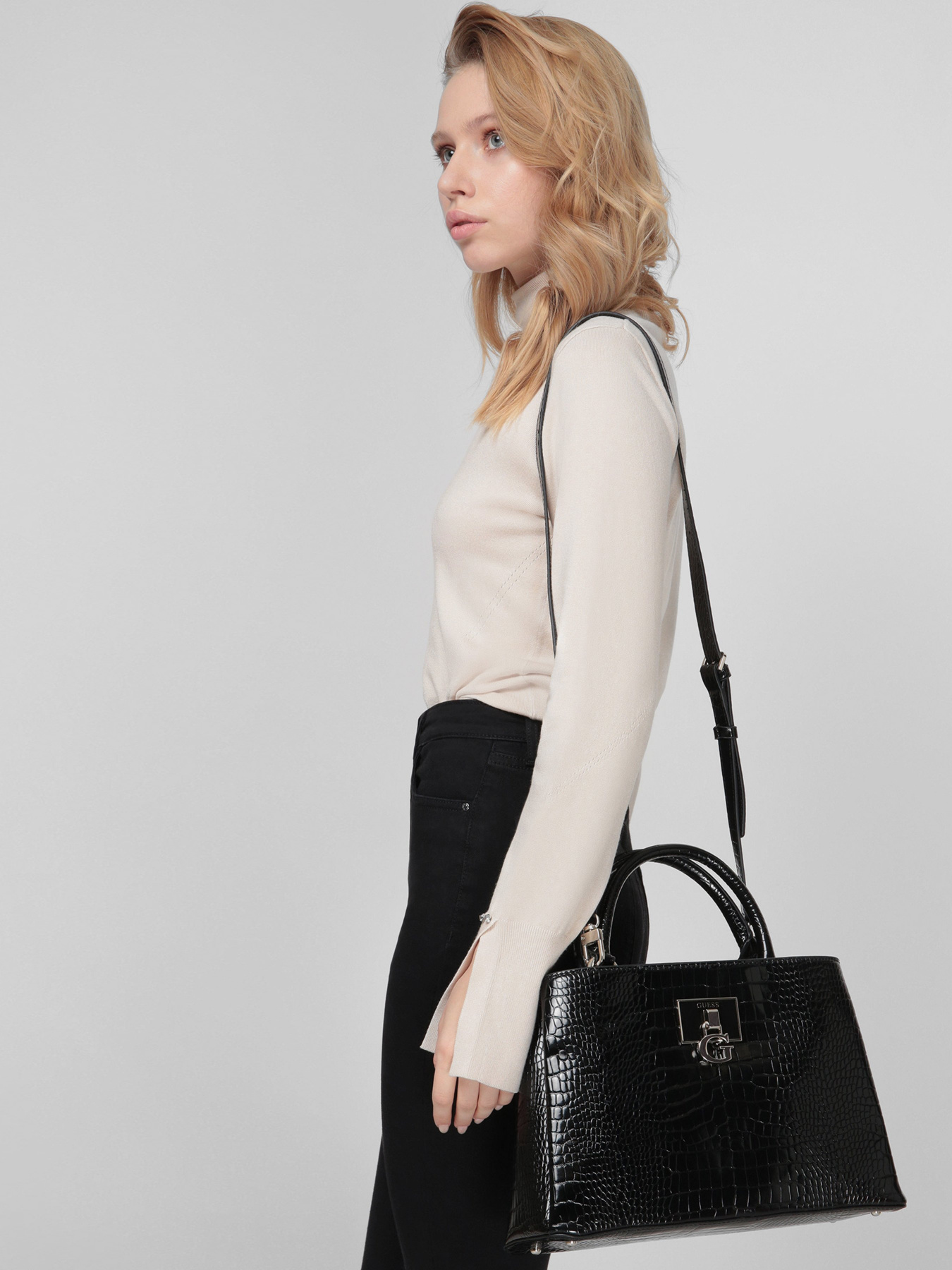 Сумка GUESS модель HWCG79-72060-BLA Фото