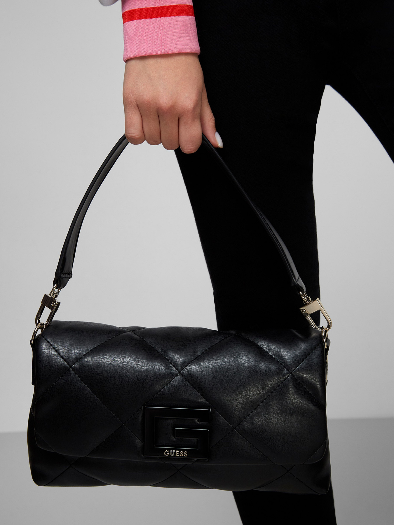 Кросс-боди GUESS модель HWQB75-80190-BLA Фото