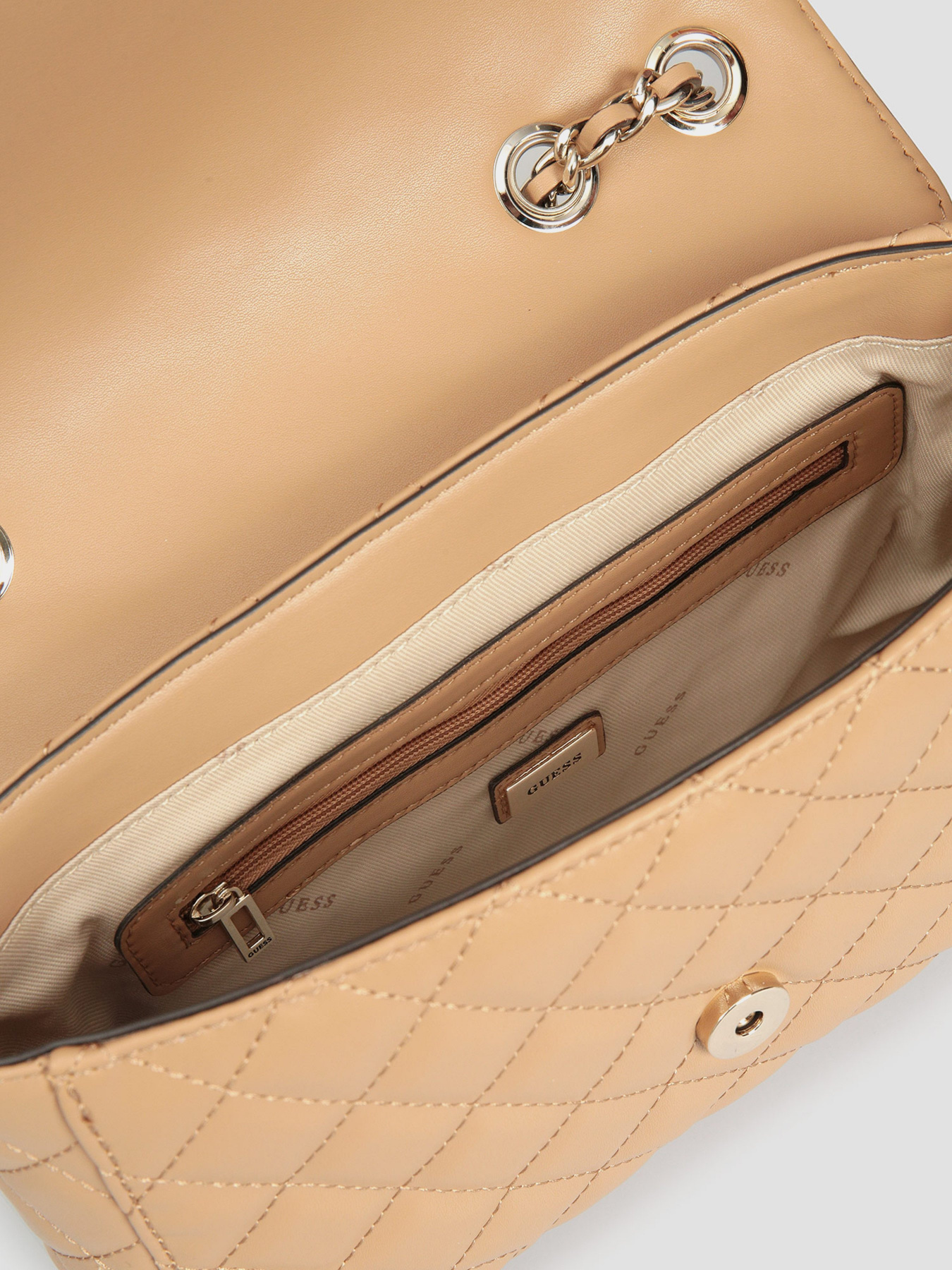 Кросс-боди GUESS модель HWVG79-70210-BEI Фото