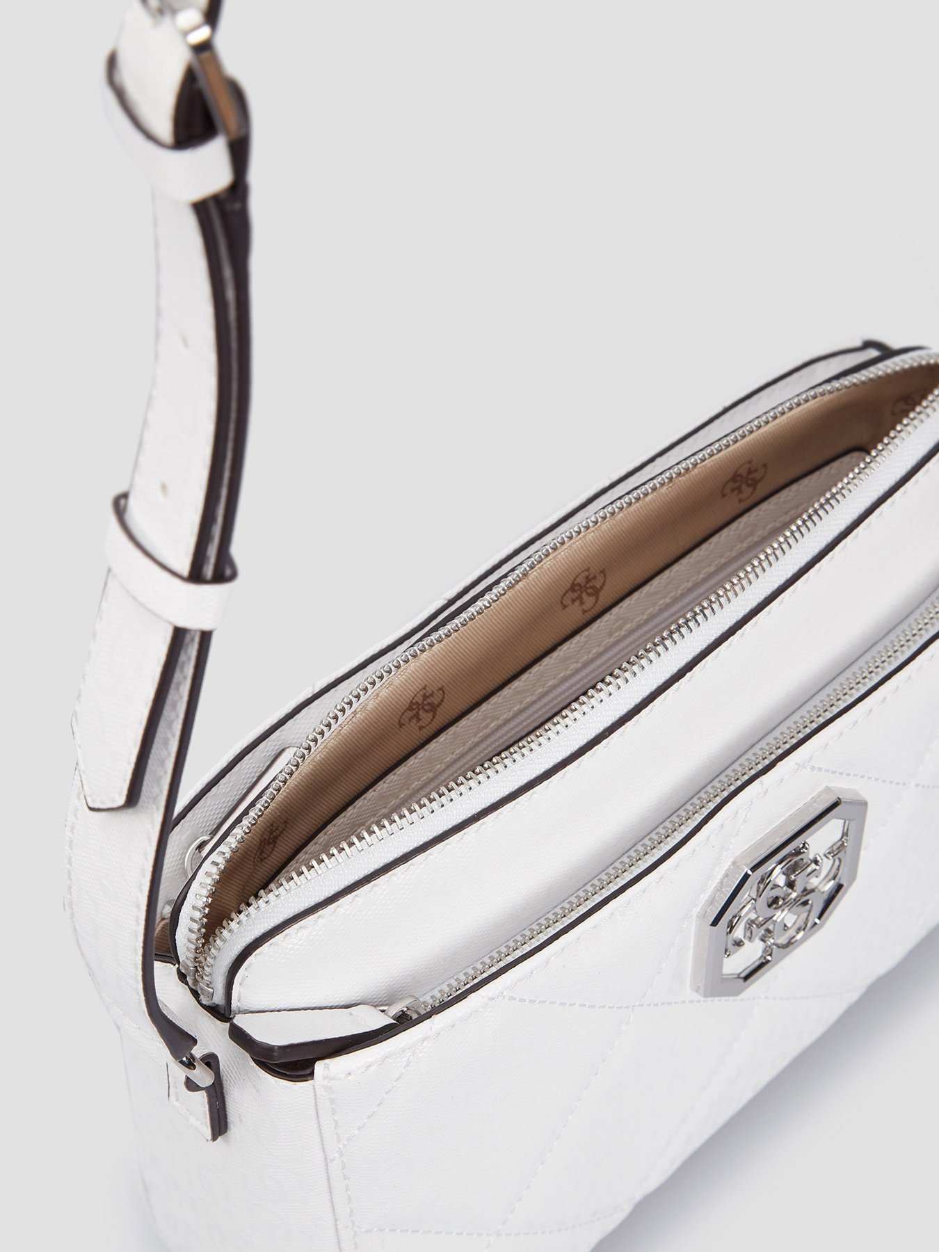 Кросс-боди GUESS модель HWWY79-71140-WHI Фото